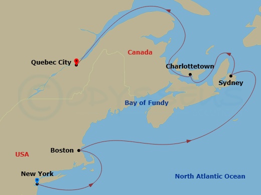 Cruise Map