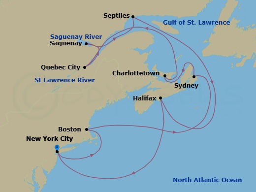 Cruise Map