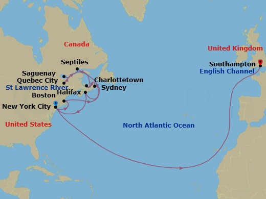 Cruise Map