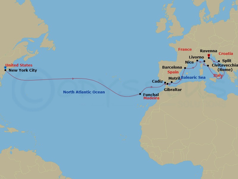 Cruise Map