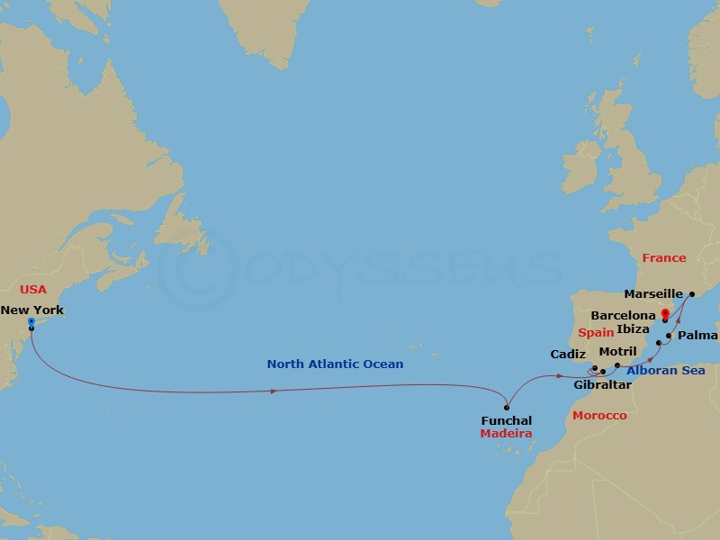 Cruise Map