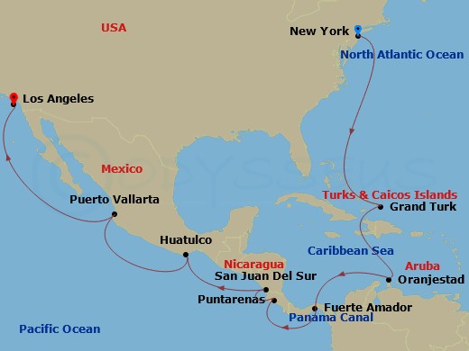 Cruise Map