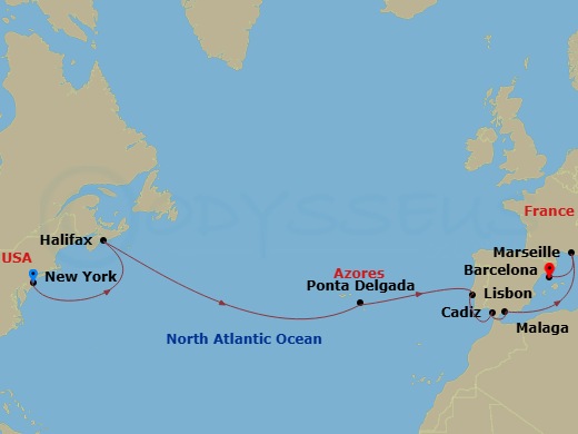 Cruise Map