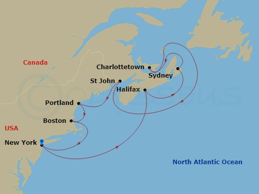 Cruise Map