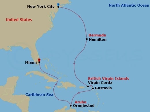 Cruise Map