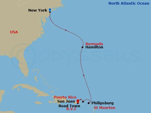 Cruise Map