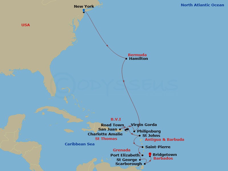 Cruise Map