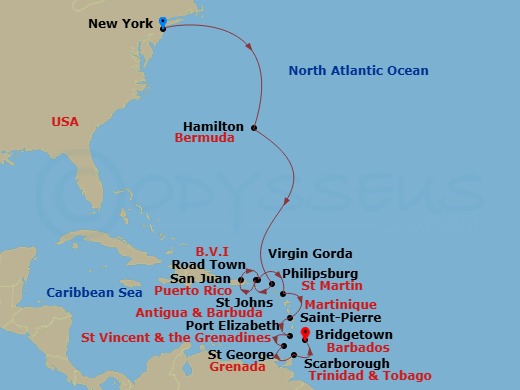 Cruise Map