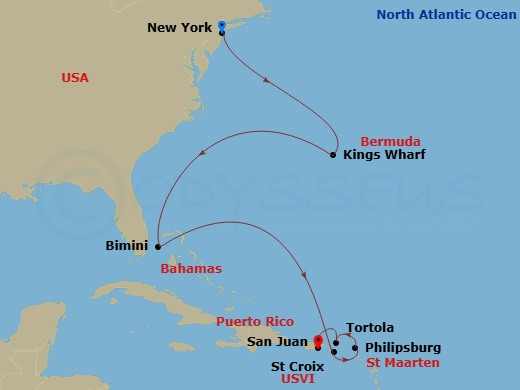 Cruise Map