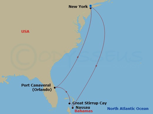 Cruise Map