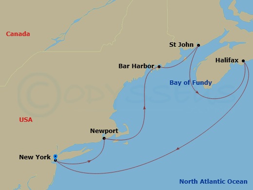 Cruise Map