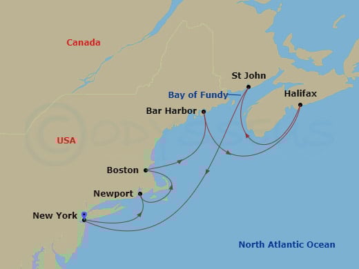 Cruise Map