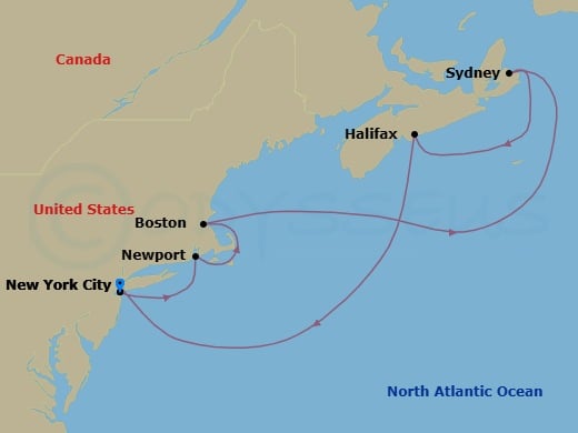 Cruise Map