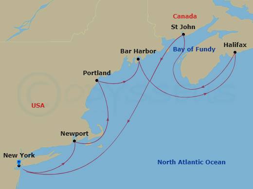 Cruise Map