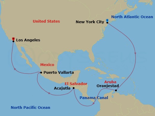 Cruise Map