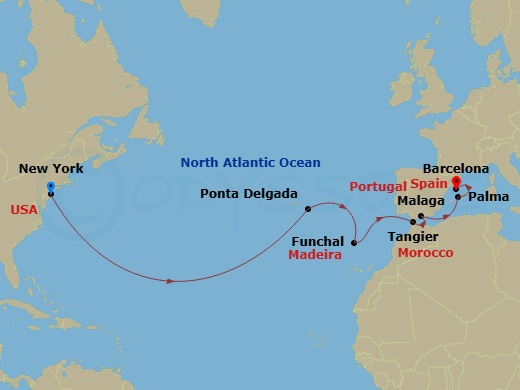 Cruise Map