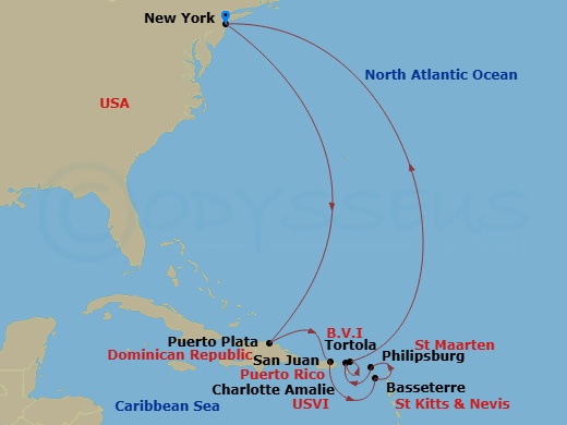 Cruise Map