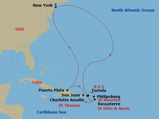 Cruise Map