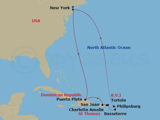 Cruise Map