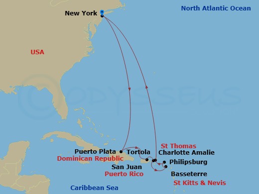 Cruise Map