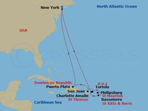 Cruise Map