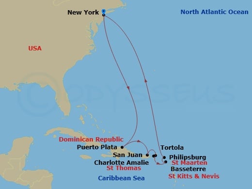 Cruise Map