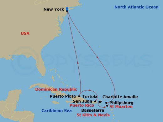 Cruise Map