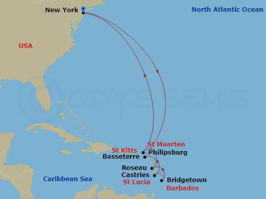 Cruise Map