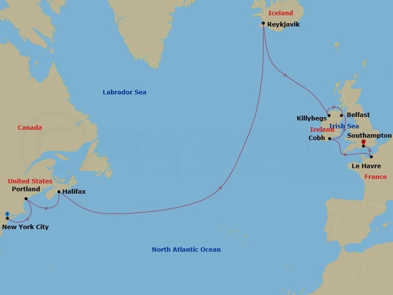Cruise Map