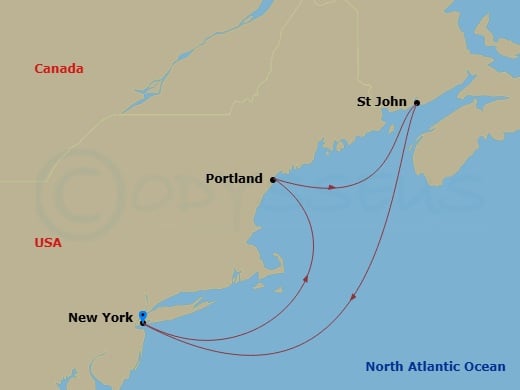 Cruise Map