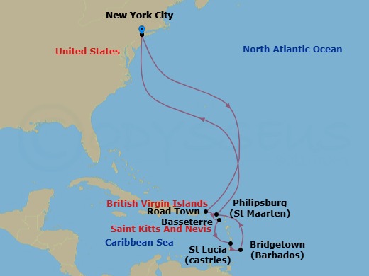 Cruise Map
