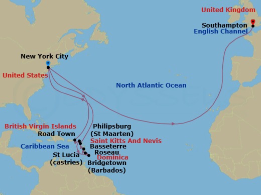Cruise Map