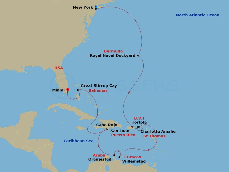 Cruise Map