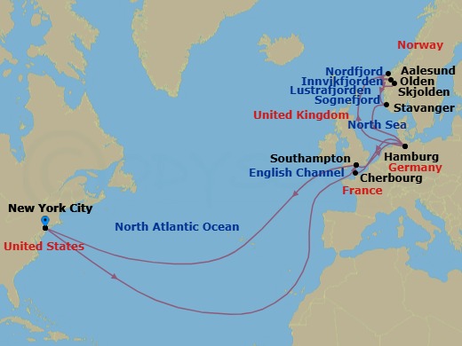 Cruise Map