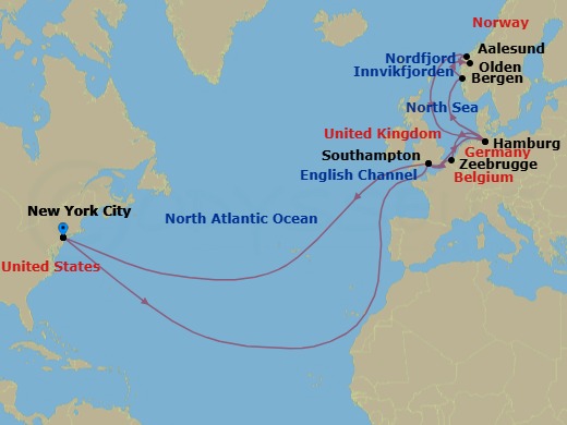 Cruise Map
