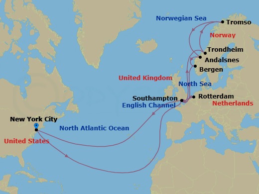 Cruise Map