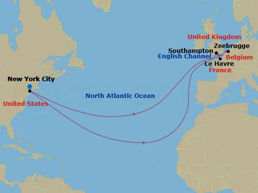 Cruise Map