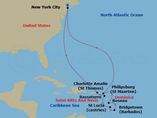 Cruise Map