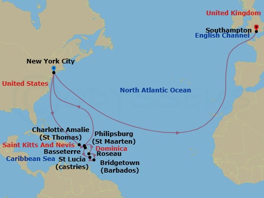 Cruise Map