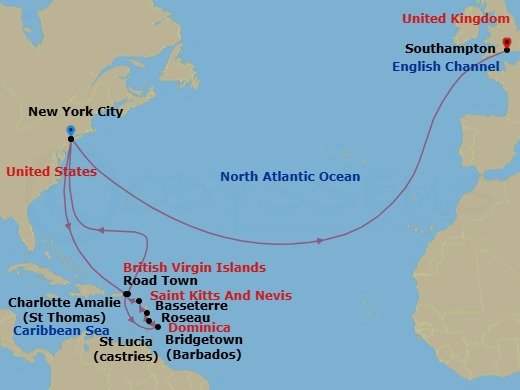 Cruise Map