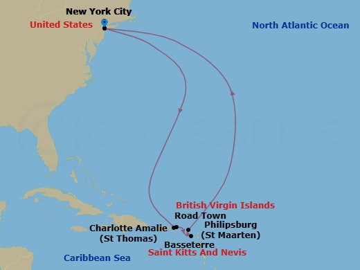 Cruise Map