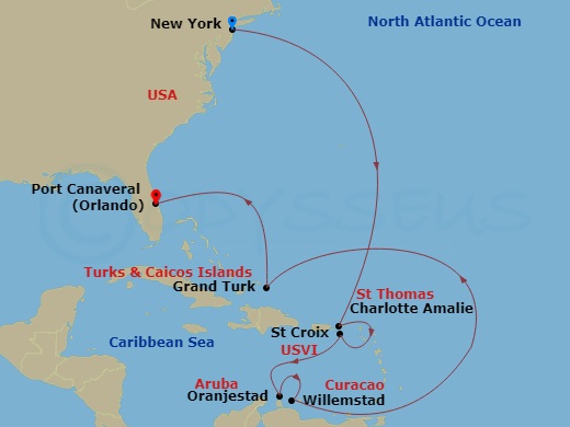 Cruise Map