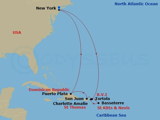 Cruise Map