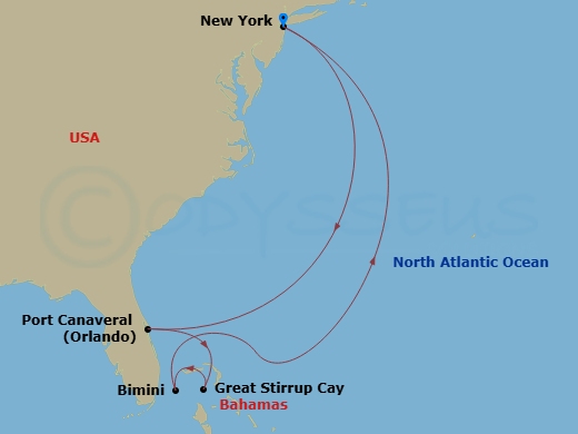 Cruise Map