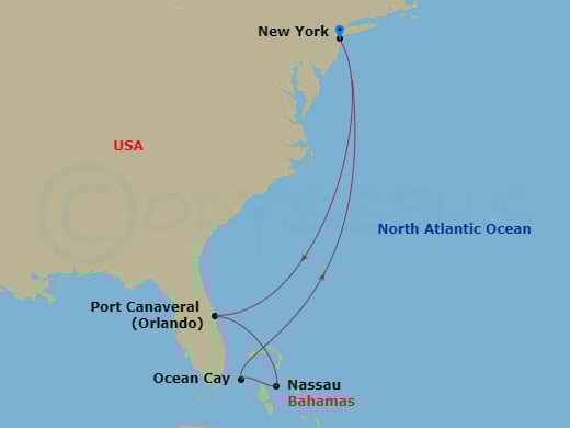 Cruise Map