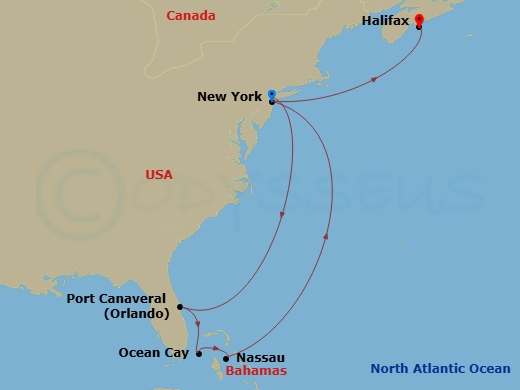 Cruise Map
