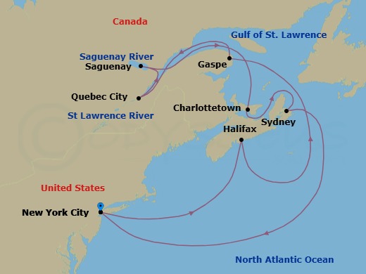 Cruise Map