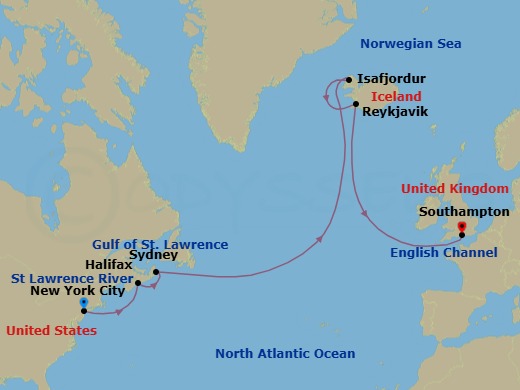 Cruise Map