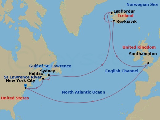Cruise Map