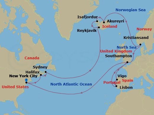 Cruise Map